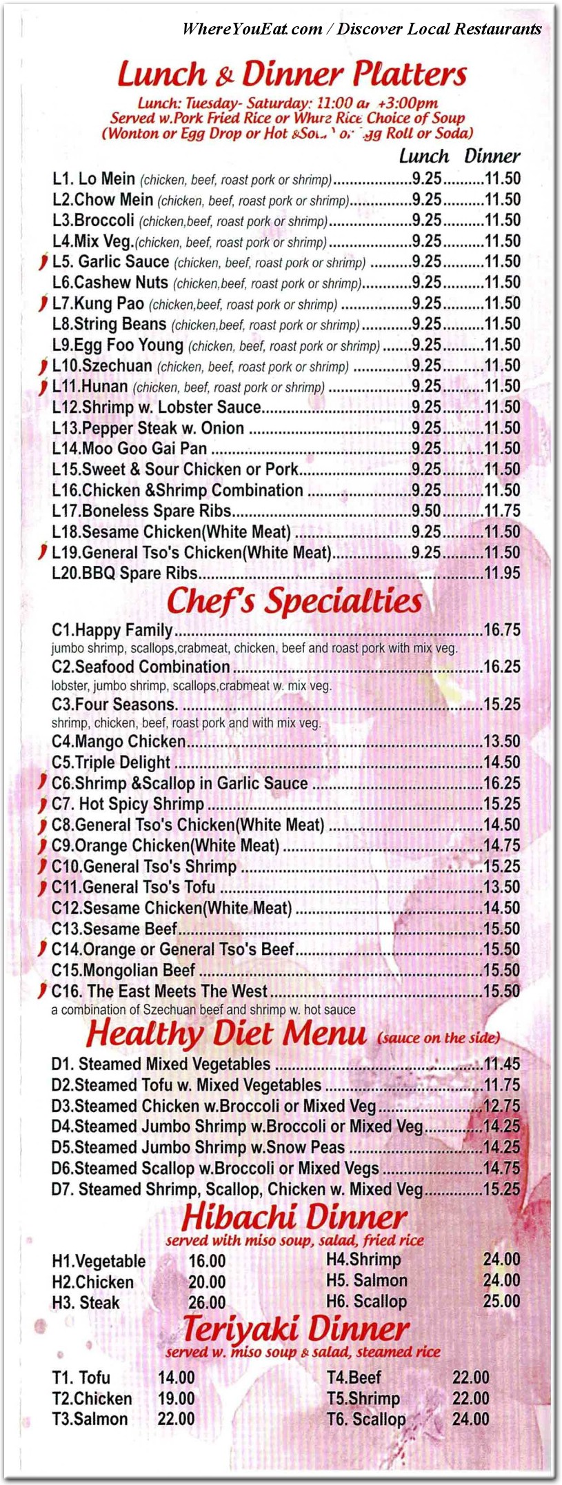 Our Foods