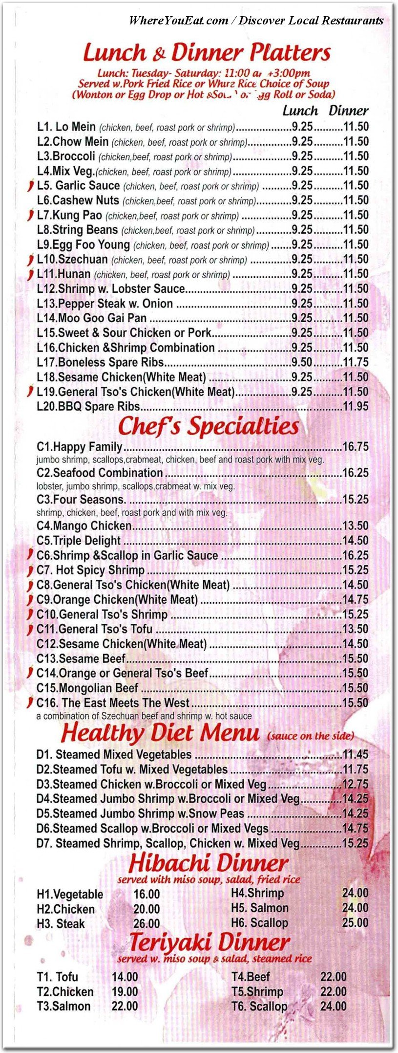 Our Foods
